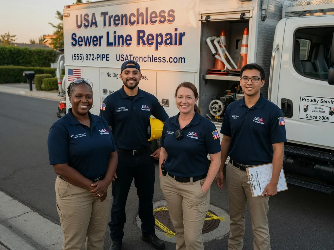 Sewer Line Repair company in Bruce, MS